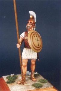 90mm model soldiers